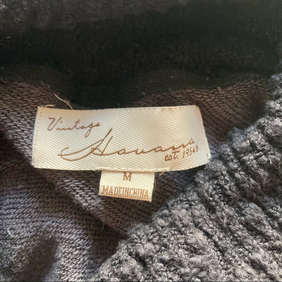 Vintage Havana, medium turtle neck camouflage sweater - Picture 4 of 4